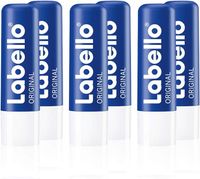 Labello Pomadki Nawilzające do Ust o Działaniu Ochronnym 6 x 4,8 g