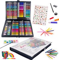 KINSPORY 278 PCS Zestaw Artystyczny dla Dzieci, Prace Plastyczne, Zestawy do Kolorowania