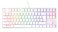 Klawiatura mechaniczna Genesis Thor 303 TKL HOT SWAP Outemu Brown  Biały