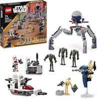LEGO Star Wars Zestaw bitewny z żołnierzem armii klonów i droidem bojowym LEGO 75372