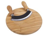 Siekacz do ziół z deską Tao Bambus 20 cm