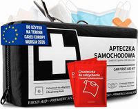 Apteczka samochodowa zgodna z normą 2025 DIN 13164:2022