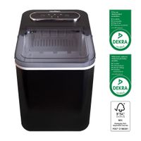 Kostkarka do lodu Hoffen 170 W 14 l czarna