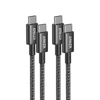 Anker 333 USB C na USB C, kabel do ładowania, 0,9 m, dwupak, 100 W, kabel USB 2.0 typu C, szybkie ładowanie, nadaje się do MacBook Pro 2023, iPad Pro 2022, iPad Air 5, Galaxy S23, Pixel, Switch, LG i