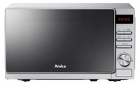 Kuchenka mikrofalowa AMICA AMMF20E2S 700W średnica 25.5 cm pojemność 20L MultiWave System Srebrny