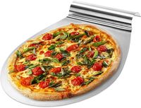 COM-FOUR® Nierdzewna taca do pizzy