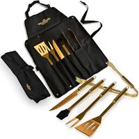 Zestaw Narzędzi Do Grilla Millionaire BBQ Tools – Zestaw do grilla 5 szt.