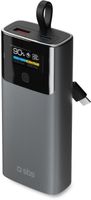 Powerbank SBS Evolved LCD 10000mAh PD 20W Szary