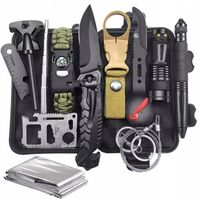 Zestaw Survivalowy Wojskowy Survival Niezbędnik do Przeżycia Multitool 32w1