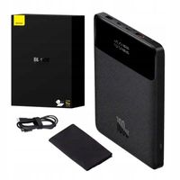 Powerbank Baseus Blade 20000mAh, 2xUSB, 2xUSB-C + Kabel USB-C 100W Czarny