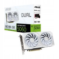 Karta graficzna ASUS GeForce RTX 5060 DUAL OC WHITE 8GB DLSS 4
