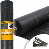 Agrotkanina agrowłóknina mata antychwastowa 1,1x50 m UV + KOTWY