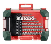 Metabo Kaseta z wiertłami do kamienia SP – 626706000 – do cegły, muru i kamienia naturalnego – 8-częściowa