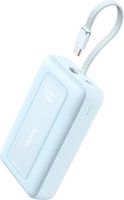 Anker powerbank Zolo, 20000 mAh, 30 W, USB-C, USB-A, niebieski | Anker powerbank Zolo, 20 000 mAh, 30 W, wbudowany kabel USB-C, USB-C, USB-A, szybkie ładowanie, iPhone, Galaxy, niebieski