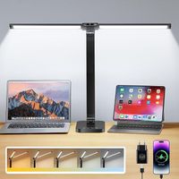 One Fire Lampa biurkowa LED z podwójną głowicą,