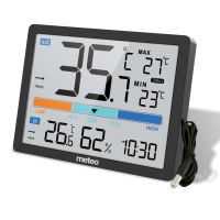 Czujnik temperatury stacja pogody Meteo SP109 Czarny