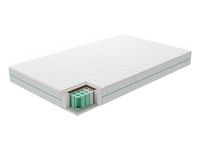 Materac sprężynowy kieszeniowy Iron Spring  160x200 H2/H3