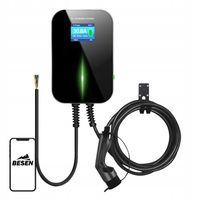 Besen Ścienna Ładowarka Dla Samochodów Elektrycznych Bs20 11kw App 400v