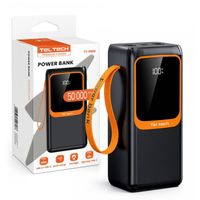 Teltech power bank bateria awaryjna 5A 22.5W + kable Typ-C / Lightning...