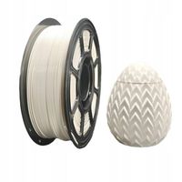Filament PETG WHITE WARM / Biały Ciepły 1,75mm 1KG