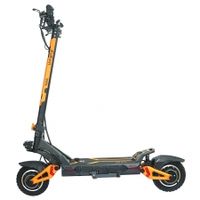 Terenowa Hulajnoga Elektryczna KuKirin G3 Pro Potężne Silniki 1200W*2 65km/h Bateria 232Ah czarny