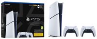 Konsola SONY PlayStation 5 Digital Slim Edition 825GB E-chassis + 2 kontrolery Dualsense