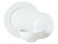 Komplet obiadowy porcelanowy Bianca 18 el.