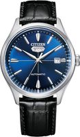 Citizen NH8390-20LE Zegarki męskie analogowe automatyczne 32022708, brązowy, One Size, Pasek