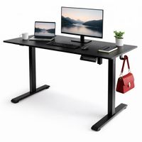 Biurko Regulowane Elektrycznie 120x60cm FURVERO Regulacja Wysokości 72-112