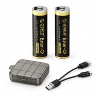 Bateria litowa Orico Ener-G EG5C 1,5 V 2100mWh akumulator AA USB-C 2 szt.
