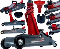PODNOŚNIK SAMOCHODOWY HYDRAULICZNY ŻABA LEWAREK 2500KG 2,5T 85-390mm BIZON