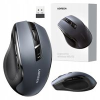 UGREEN Bezprzewodowa Myszka Komputerowa 2.4GHz Sensor Optyczny Mysz Do PC