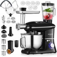 ROBOT PLANETARNY KUCHENNY 6w1 MISA 6,2L BLENDER + SZATKOWNICA + MIELENIE
