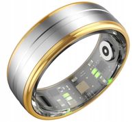 Smartring Rubicon R06 srebrno-złoty r.28 (S12) inteligentny pierścień