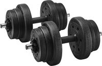SONGMICS Hantle zestaw 2 łącznie 20 kg fitness