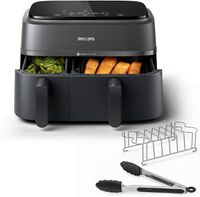Philips Ovi Dual Basket z serii 3000 z zestawem śniadaniowym 9 l (NA350/03)