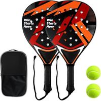 Padel zestaw rakietek – 2 x rakieta + 2 x piłki + torba