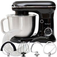 Robot kuchenny mikser planetarny BERLINGER| Mocny 3200W 5,5L | 4 mieszadła