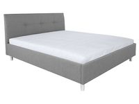 Łóżko tapicerowane Mala szare 160x200