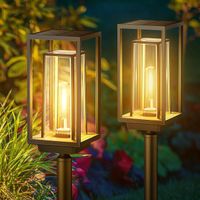 Lampy solarne do ogrodu 2 sztuki