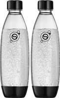 SodaStream 1 Litrowe Butelki Fuse Czarne Dwupak