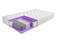 Materac sprężynowy multipocket z pianką antybakteryjną Masimo 160x200 H3