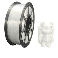Filament PETG TRANSPARENT COLOR PRZEŹROCZYSTY 1,75mm 1KG