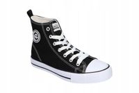 TRAMPKI SZKOLNE TENISÓWKI AMERICAN CLUB CZARNE LH70 BLACK R 40