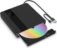 Zewnętrzny napęd CD/DVD z USB 3.0 Typ-C Zewnętrzna Nagrywarka