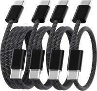 4 kable do ładowarki USB C do USB C [60W/2M+1M+1M+0,5M]