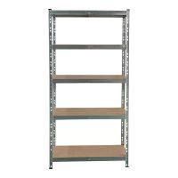 Regał metalowy 180 x 90 x 40 cm 5 półek 175 kg