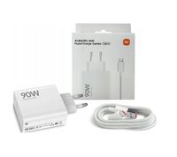 Ładowarka Xiaomi 90 W HyperCharge Combo USB-A biała PD 6,1 A