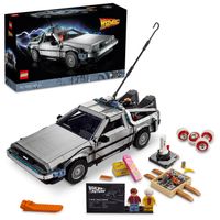 LEGO 10300 Icons Wehikuł czasu z „Powrotu do przyszłości”