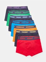 Dziecięce bawełniane bokserki 7 pack Kolor wielobarwny - SINSAY - 729IG-MLC - rozmiar 86/92